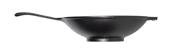 Lodge LC12W 12.5 inch Chefs Collection Cast Iron Wok