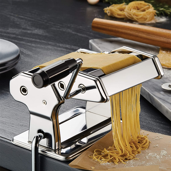 Hand Crank Chrome-Plated Pasta Machine