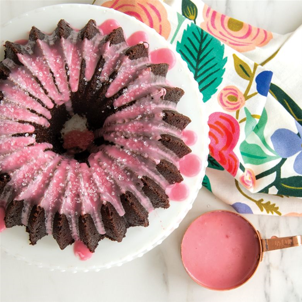 Nordic Ware Non-Stick Round Lotus Bundt Cake Pan & Reviews