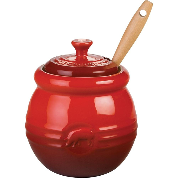 Le Creuset hotsell BBQ Pot / Jar with Brush