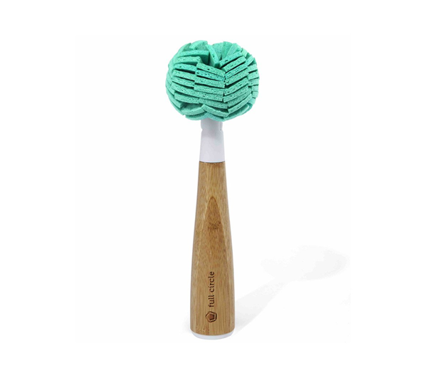 Full Circle Scrub Brush with Dish