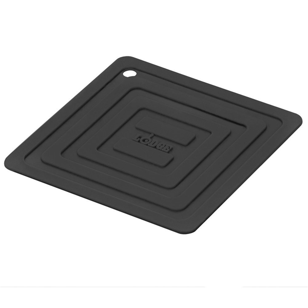 Lodge Black Silicone Square Pot Holder, 6, Sold by at Home