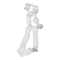 Bride Cookie Cutter - 5" Click to Change Image