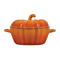 Le Creuset Mini Pumpkin Cocotte - PersimmonClick to Change Image