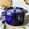 Staub Round Tall 5qt Cocotte - Dark BlueClick to Change Image