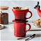 Le Creuset Pour Over Coffee Cone - WhiteClick to Change Image