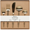 Danica Heirloom 5pc Tapered Flatware Set - Matte GoldClick to Change Image