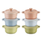 Staub Ceramic 6-pc Mini Cocotte Set - MacaronClick to Change Image