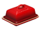 Le Creuset Heritage Butter Dish - Cherry (Cerise)Click to Change Image