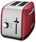 KitchenAid 2-Slice Long Toaster - Empire RedClick to Change Image