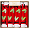 Caspari Santa Hat Cone-Shaped Celebration Christmas CrackersClick to Change Image