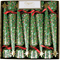 Caspari Merry And Bright Christmas Cone Crackers - Box of 8Click to Change Image