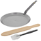 de Buyer Mineral B Element 10.25" Carbon Steel Crepe Pan SetClick to Change Image