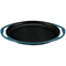 Le Creuset Classic 12.25" Oval Skinny Griddle - Marine BlueClick to Change Image