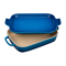 Le Creuset Rectangular Dish with Platter Lid - Marseille BlueClick to Change Image