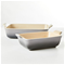 Le Creuset Heritage Rectangular Stoneware Baker Set - Oyster Click to Change Image