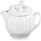 Le Creuset Pumpkin Gravy Boat with Lid - WhiteClick to Change Image