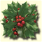 Harvest Cheese Leaves - Holly & Berries Click to Change Image