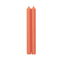 Caspari Straight Taper 10" Candles - OrangeClick to Change Image