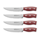 Accent Forged Steak Knife Set - Red HandleClick to Change Image