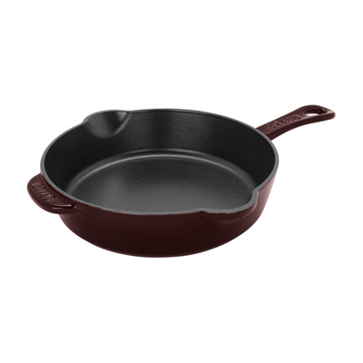 Staub Traditional Deep 8.5-inch Skillet - Grenadine 