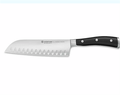 Wusthof Classic Ikon 7" Hollow Edge Santoku