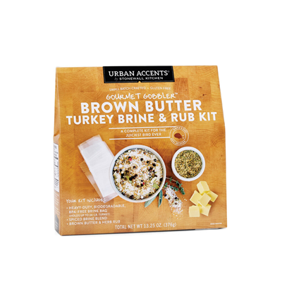 Gourmet Gobbler™ Brown Butter Turkey Brine & Rub Kit