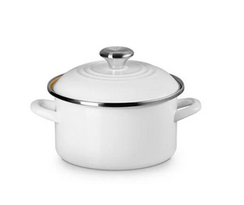 Le Creuset Traditional Petite Stockpot - White