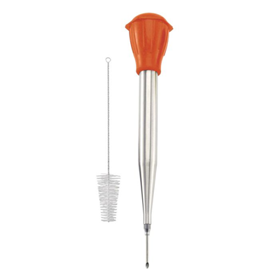 HIC Stainless Steel Baster with Cleaning Brush