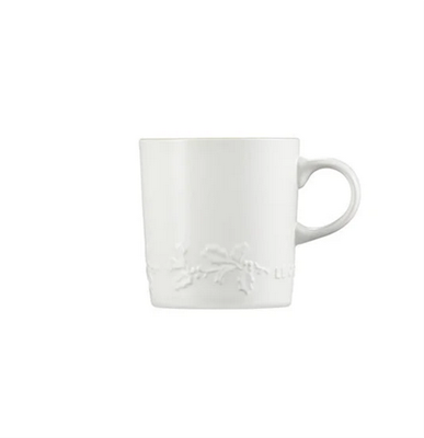 Le Creuset Holly Collection 12oz Mug -  White