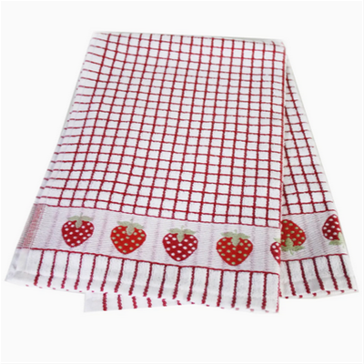 Samuel Lamont Poli-Dri Jacquard Tea Towel - Strawberry