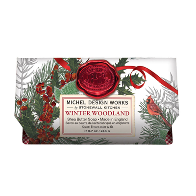 Michel Design Works Winter Woodland Large Soap Bar