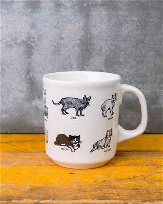 Fishs Eddy Cats Mug 