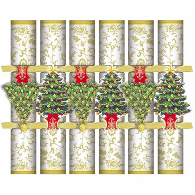 Caspari Gilded Tree Celebration / Christmas Crackers