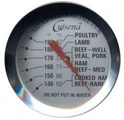 Cuisena Stainless Steel Meat Thermometer   