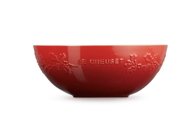 Le Creuset Holly Collection Multi Bowl - Cerise