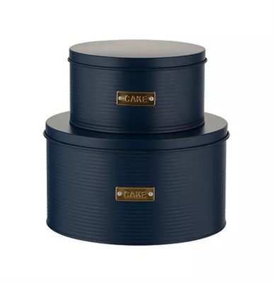 Typhoon Otto Collection Set of 2 Cake Tins - Navy