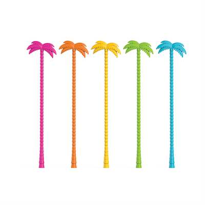 Palm Tree Stir Sticks (Set of 5) 