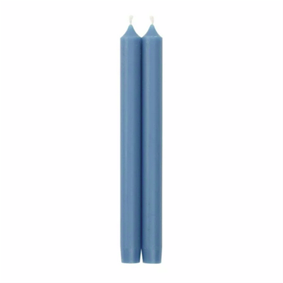 Caspari Straight Taper 10" Candles - Parisian Blue