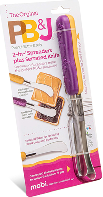 MOBI Peanut Butter & Jelly Spreader Set