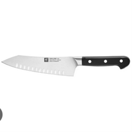 Zwilling Pro 5.5-inch Hollow Edge Rocking Santoku Knife