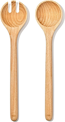 OXO Beechwood Salad Servers – 2-Piece Set