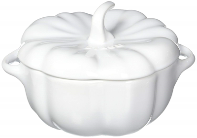 Staub Pumpkin 24oz (0.75 qt) - Pure White