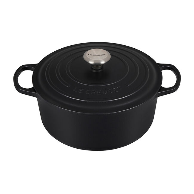 Le Creuset Signature Round 5.5 qt Dutch Oven - Licroice