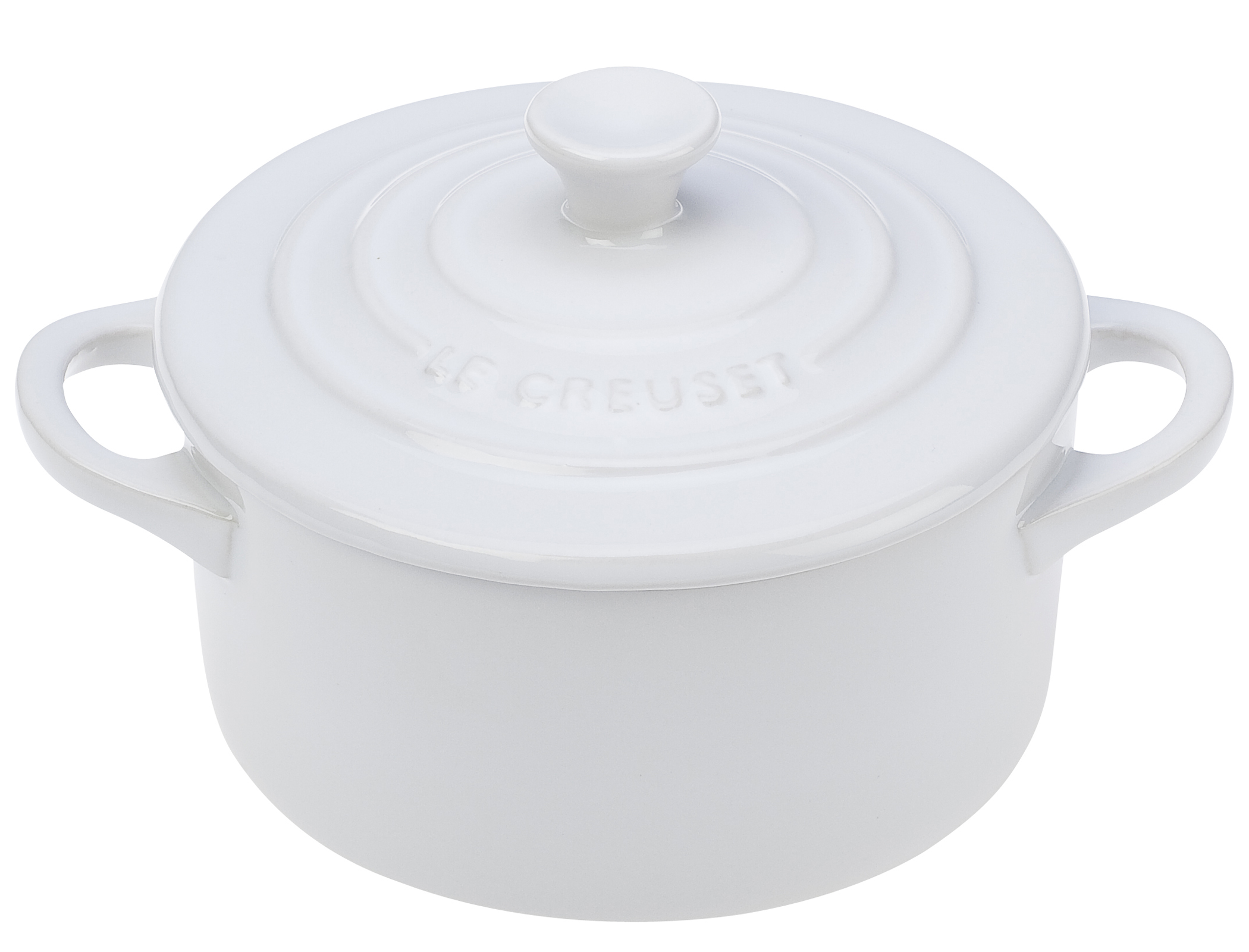 Le Creuset - Mini Cocotte - 8oz White