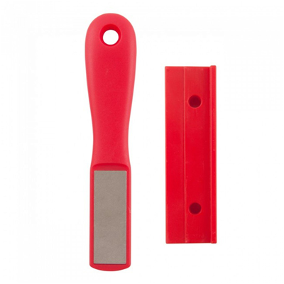 Savannah Ceramic Knife Sharpener - Red